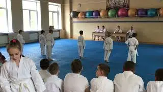 Сдача на 9 кю Каратэ 🥋 До.  27 мая 2023 г. Гермес.