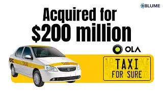How did TaxiForSure get acquired for $200 million?