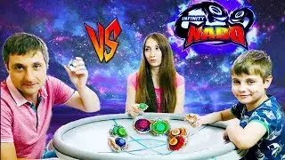 ИНФИНИТИ НАДО В ТРИ РУКИ НА БОЛЬШОЙ АРЕНЕ Мега Битва Infinity Nado
