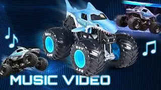 Megalodon Fan Music Video 🦈🎶 | Monster Jam Trucks Song #5