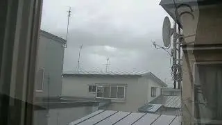 豪雨と雷