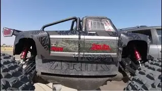 "CARNAGE!!!" NEW ARRMA Outcast 8s EXB RTR Damage Bash