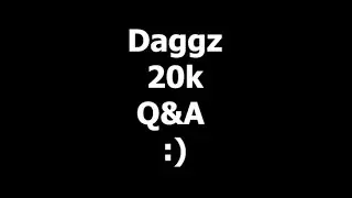Obligatory 20k Q&A Video