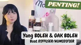 HATI-HATI ! Ini GA BOLEH DIMASUKKIN ke Diffuser & Humidifier Kalian!