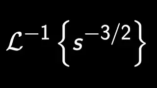 Example: Find the inverse Laplace transform of the given function