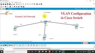 VLAN Configuration in Cisco Switch | Technical Hakim | Packet Tracer Labs 