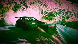 Mount Glorious Downhill Drift Run | 200BX | BeamNG Drive