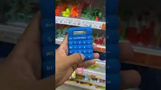 Калькулятор на батарейках на 39 рублей!