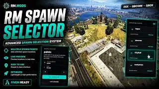 RM Spawn Selector | Modern UI for ESX, QBCore & QBOX (FiveM)