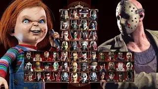 Mortal Kombat 9 - CHUCKY & JASON VOORHEES - Expert Tag Ladder - Gameplay @(1080p) - 60ᶠᵖˢ ✔