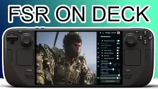 How to use FSR on steam deck (system wide)