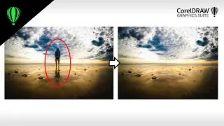 CorelDRAW tips&tricks - how to remove objects using Smart Carver tool in CorelDRAW 2024