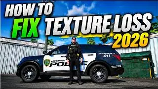 GTA 5 – Texture Loss Fix (2026)