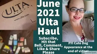My June 2021 Ulta Haul #ulta #skincare #haul