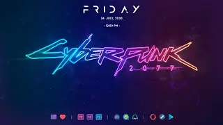 Делаем Windows 10 Красивее | Рабочий Стол В Стиле Cyberpunk 2077