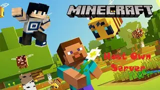 How to Host & Play Own Minecraft Server with Friends | 100% working