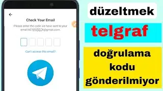 Telegram Giriş Sorununu ÇÖZÜN | Telegram telefon doğrulaması çalışmıyor Telegram yükleme sorunu 2024