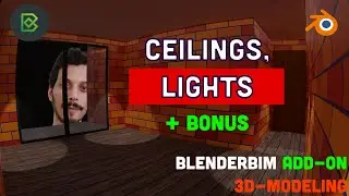 6 - Ceilings & Light Fixtures  - BlenderBIM
