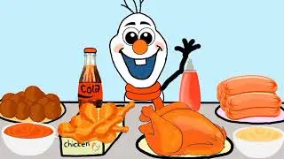 Mukbang Animation By Snowman| Asmr Eating Animation|
