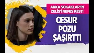 Arka Sokaklar'ın Zeliş'i Yüsra Geyik bacak şov yaptı! Görenleri adeta büyüledi