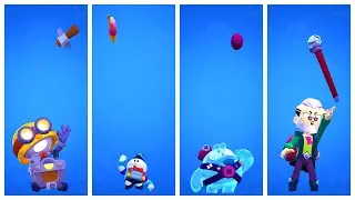 *FULL SCREEN* All 54 Brawlers WINNING ANIMATION | Brawl Stars