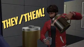 The Sims 4 Pronouns Update - A male's perspective