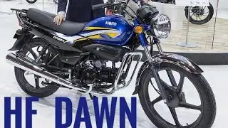 All new 100cc Classic Retro bike 🔥 - Hero HF Dawn 100 ❤️