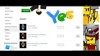 How to make a shirt on roblox! 