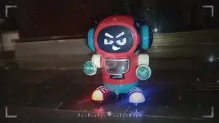 Robot Bailarín con sonido y luces led. Pieza #204