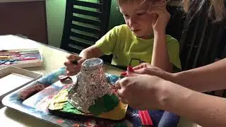 “Мистер Вулкан» или как сделать настоящий вулкан в домашних условиях