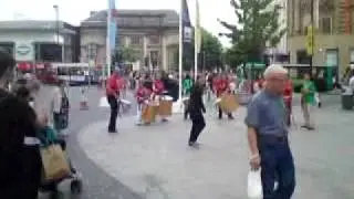 Amy Dancing to Drumming