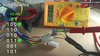method to check hall sensor in bldc motor | working or not | कैसे चेक करे मोटर के हॉल सेन्सर.