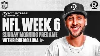 NFL Week 6 Sunday Morning Pregame Show 🔥🏈