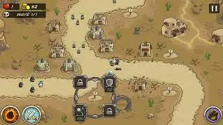 Kingdom Rush Frontiers TD - Sandhawk Hamlet [Iron Challenge]