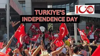 100th anniversary of Republic of Türkiye 🇹🇷 | Konyaalti Antalya Walking Tour 4K