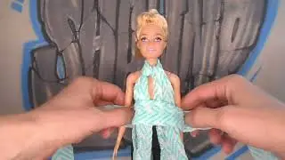 Barbie Doll Clothes No Sew No Glue {Scarf Doll Clothes}❤️😘
