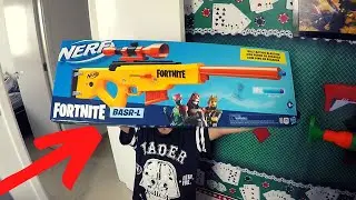 [REVIEW] NERF FORTNITE BASR-L, SNIPER FORTNITE (BATALHA DE TIRO AO ALVO)
