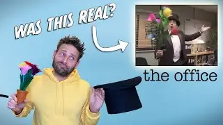Real Magician EXPLAINS The Office magic scenes!