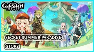 Secret Summer Pararadise Event Full Story ‡ Genshin Impact ‡
