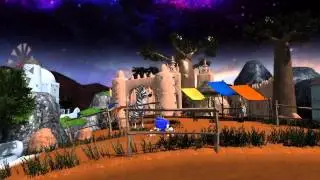 Sonic Generations (PC): Unleashed Project - Windmill Isle (Act 1) - S-Rank (Also Hub World)