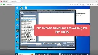 FRP BYPASS SAMSUNG A23 (A236U) ANDROID 13 BIT4 CON NCK QUALCOMM