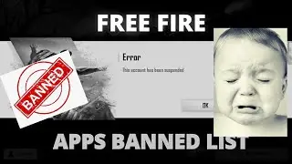 Moment Emotional 😣Free Fire Banned And I can't Play😭😭😭  Why Banned Our Best Friend 🤧🤧