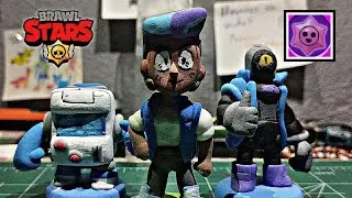 Creando al Trío Arcade en Brawl Stars /(Brock,Rico y 8-bit)Brawl stars