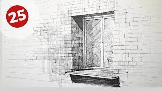 How to Draw a Window | Daily Architecture Sketches #25