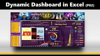 How to Build Dynamic Dashboard in Excel (Part 02)
