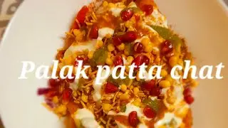 Palak patta chat