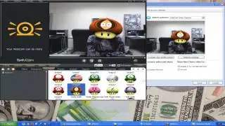 SplitCam Webcam Effect Video Fungus mask 5