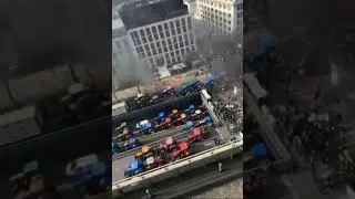 Фермеры протестуют в Бельгии против закрытия ферм Евросоюзом