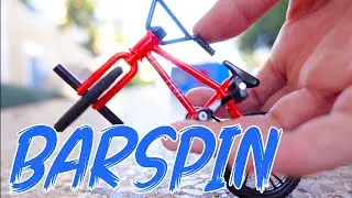 Street Advanced Barspin Trick | BMX Finger | BMX finger tutorials | Flick tricks