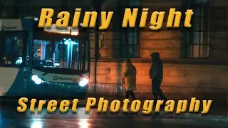 Micro Four Thirds Rainy Night Street Photography POV